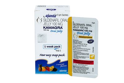 Kamagra Oral Jelly 100 mg (Sildenafil)